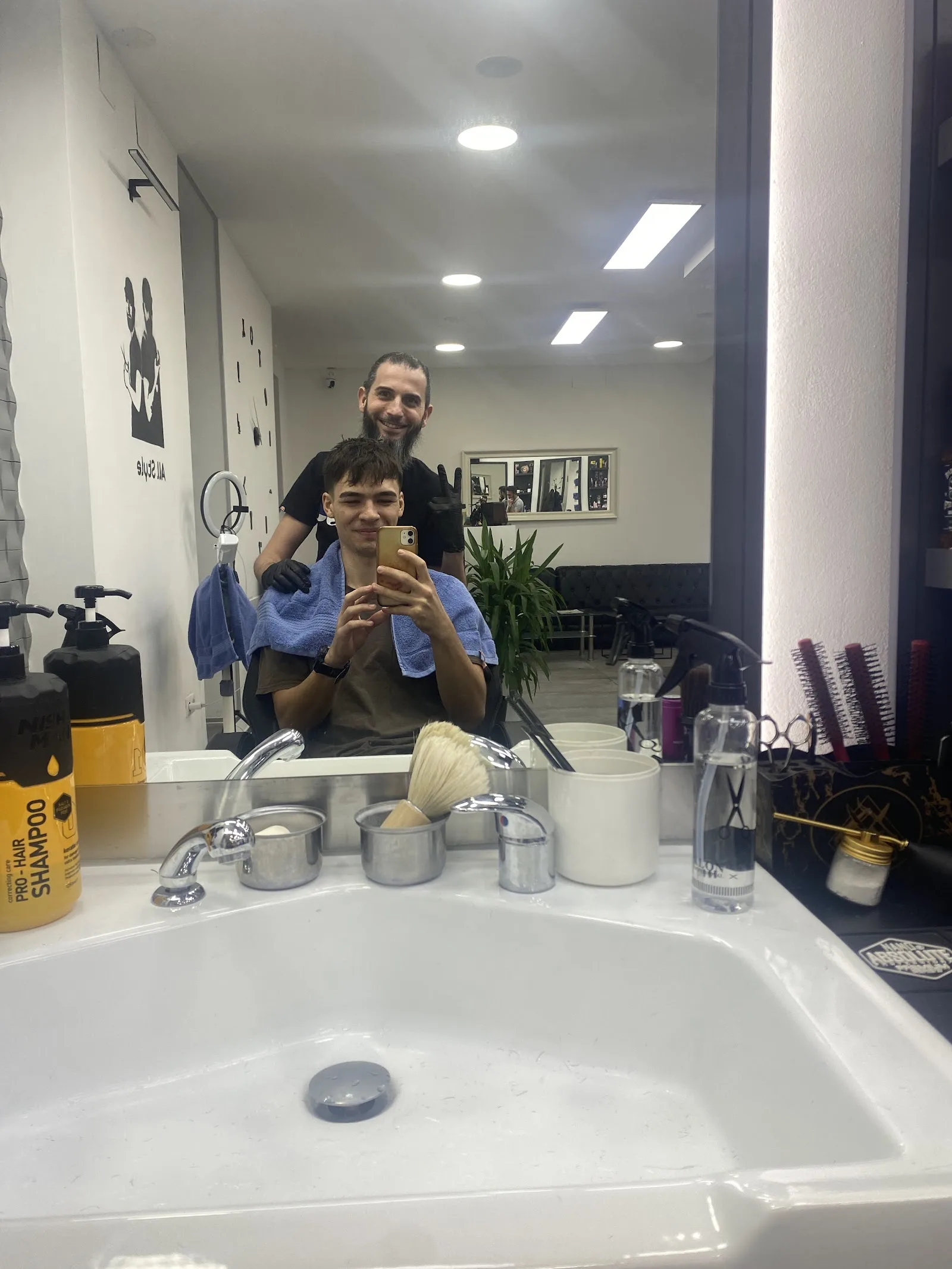 Blick in den Salon